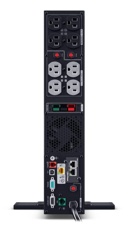 CYBERPOWER UPS CyberPower Smart App Sinewave uninterruptible power supply (UPS) Line-Interactive 1.5 kVA 1500 W 8 AC outlet(s) - PR1500RTXL2UCN