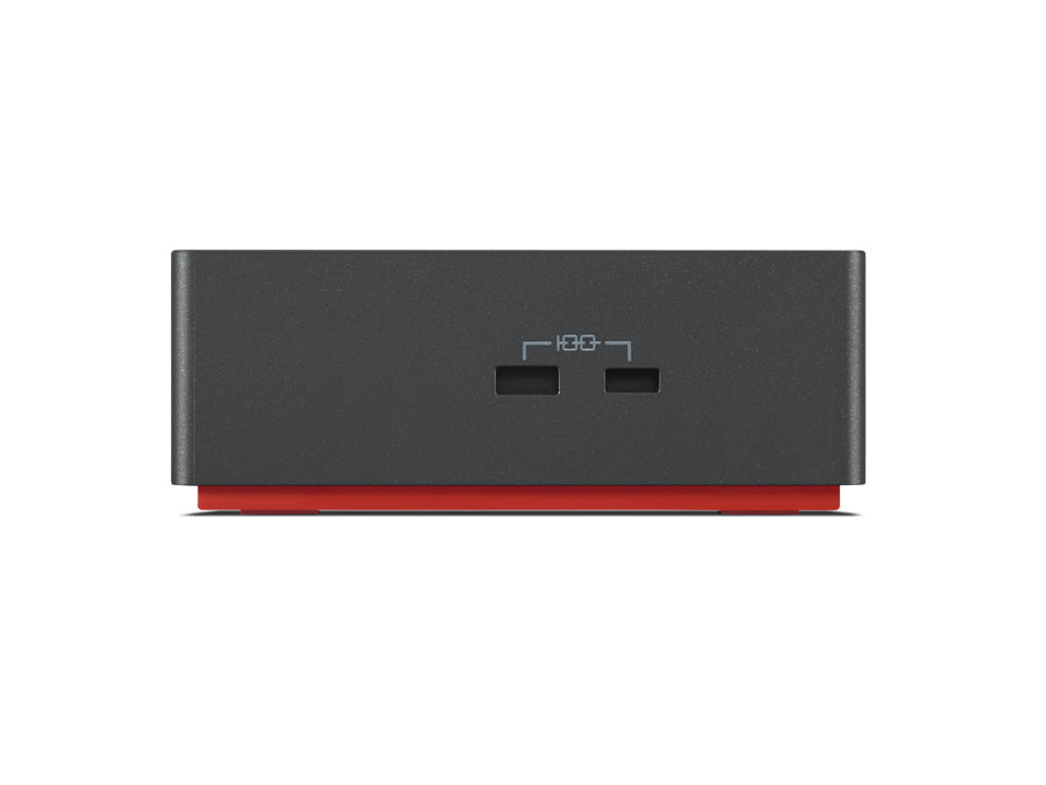 Lenovo 40B00300US laptop dock/port replicator Wired Thunderbolt 4 Black, Red - 40B00300US LENOVO