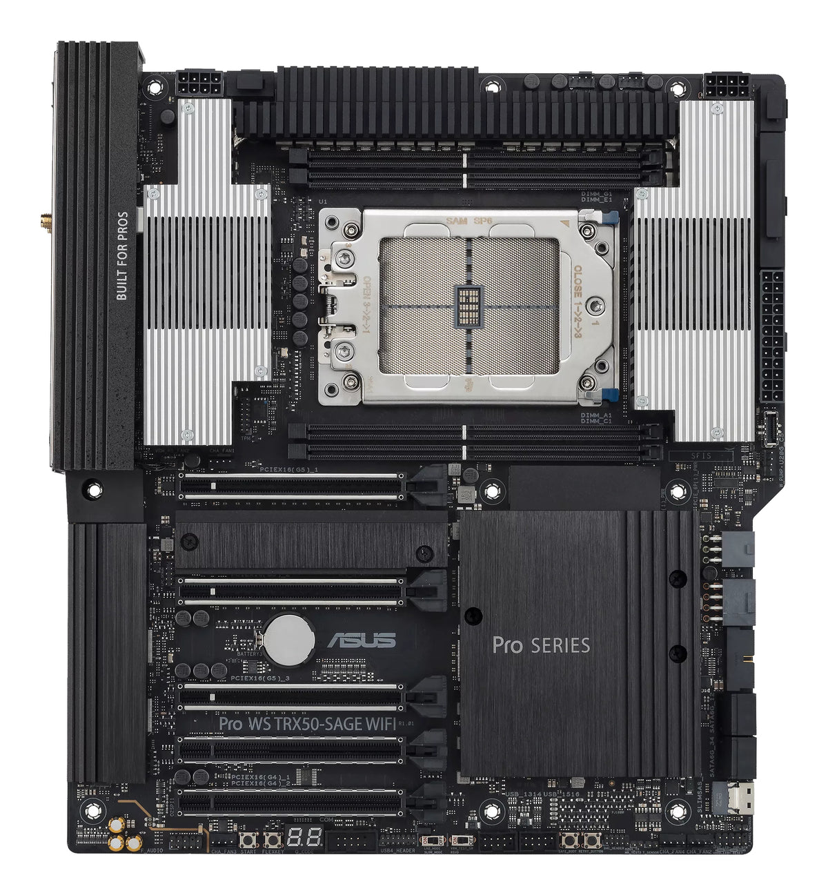 ASUS Pro WS TRX50-SAGE WIFI AMD TRX50 Socket sTR5 SSI CEB - PRO WS TRX50-SAGE WIFI ASUS