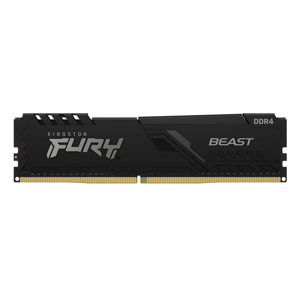 Kingston Technology FURY Beast 32GB 3200MT/s DDR4 CL16 DIMM (Kit of 2) 1Gx8 Black - KF432C16BB1K2/32