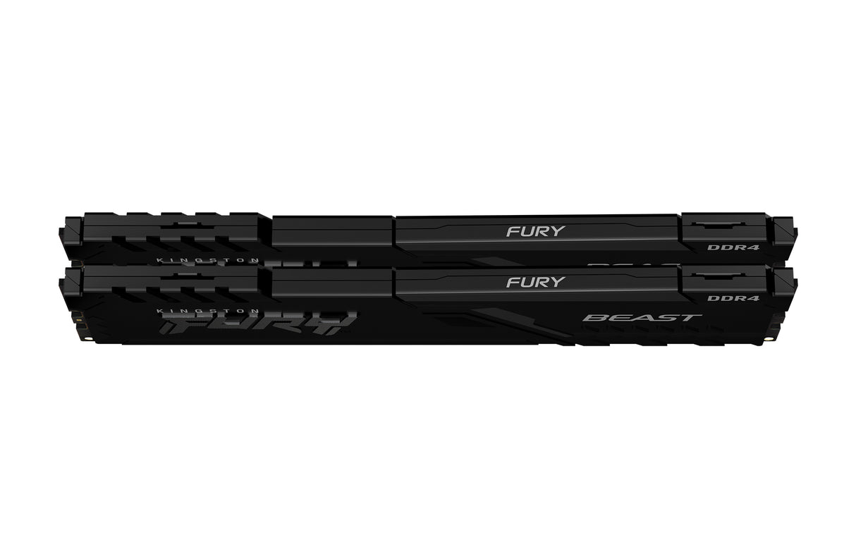 Kingston Technology FURY Beast 16GB 3600MT/s DDR4 CL17 DIMM (Kit of 2) Black - KF436C17BBK2/16
