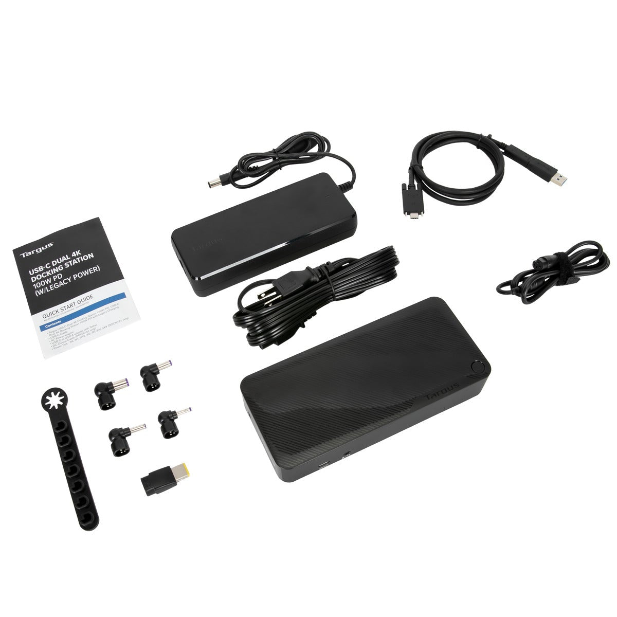 Targus DOCK192USZ laptop dock/port replicator USB 3.2 Gen 2 (3.1 Gen 2) Type-C Black - DOCK192USZ