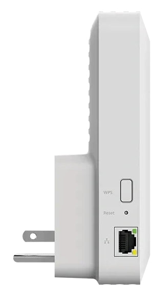 NETGEAR AX3000 Network repeater White 10, 100, 1000 Mbit/s - EAX17-100NAS