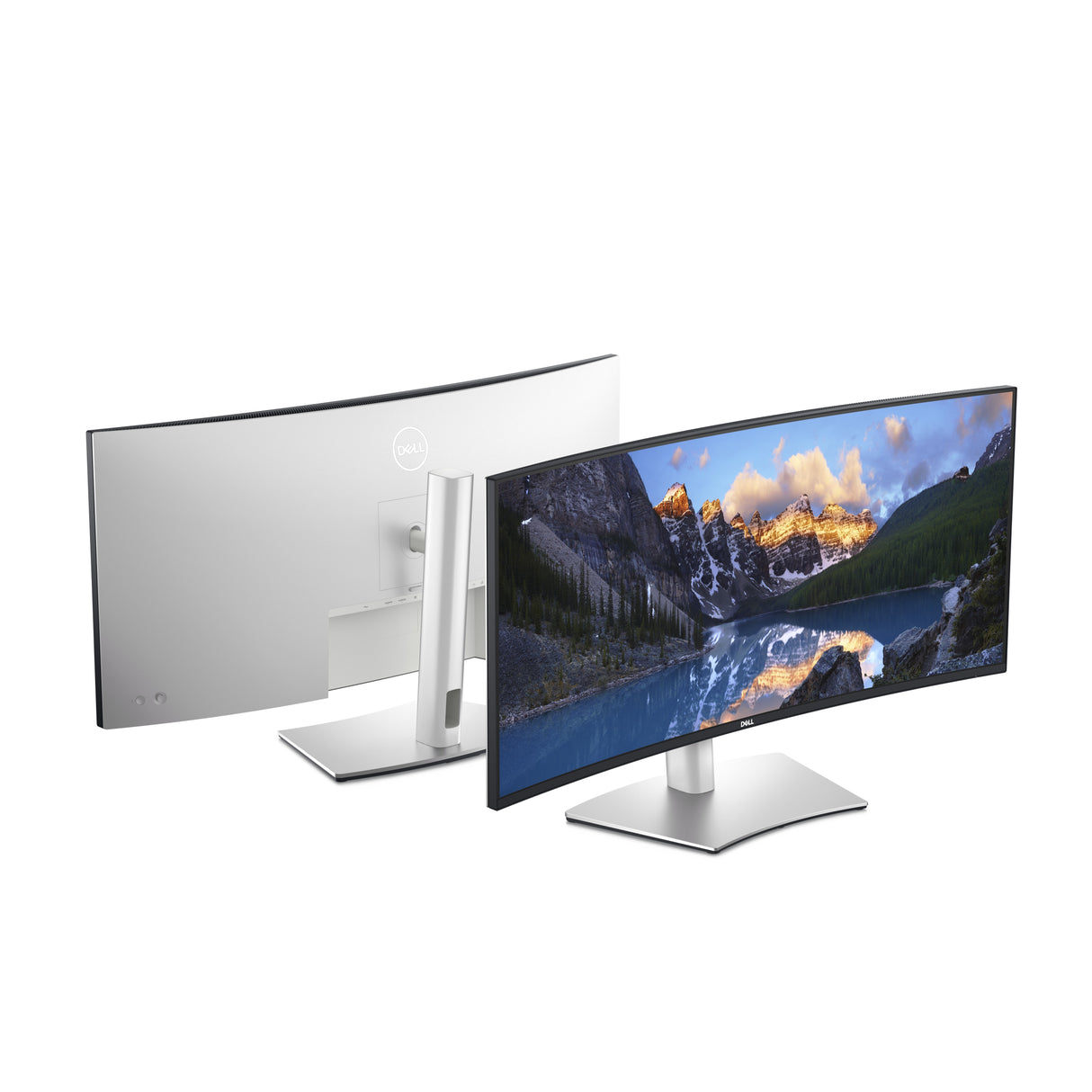 DELL UltraSharp U3824DW computer monitor 95.2 cm (37.5") 3840 x 1600 pixels Wide Quad HD+ LCD Black, Silver - DELL-U3824DW DELL