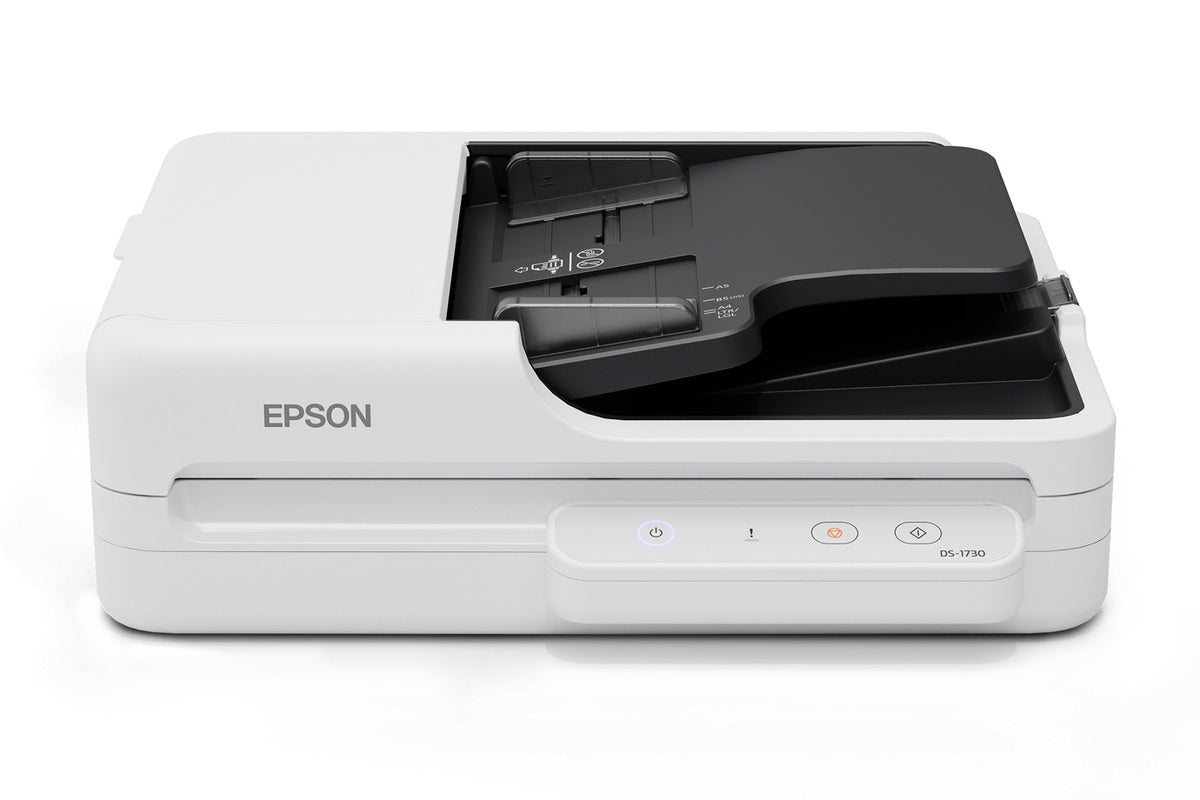 Epson DS-1730 Flatbed Color Duplex Document Scanner with Auto Document Feeder - B11B273201