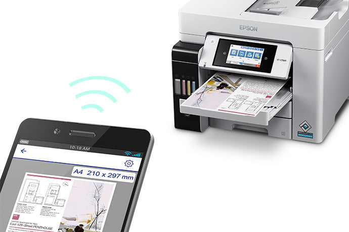 Epson WorkForce ST-C5500 Supertank Color Multifunction Printer, PS/PCL - C11CJ28202