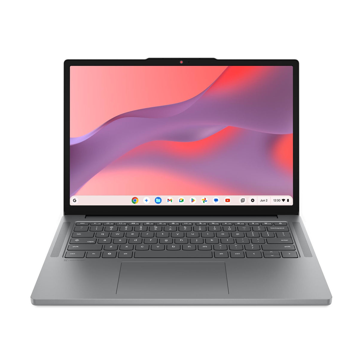 Lenovo Chrome 14M8911 MediaTek Kompanio 540 Chromebook 35.6 cm (14") Touchscreen WUXGA 8 GB 64 GB UFS Wi-Fi 6E (802.11ax) ChromeOS Grey - 83SY0008US