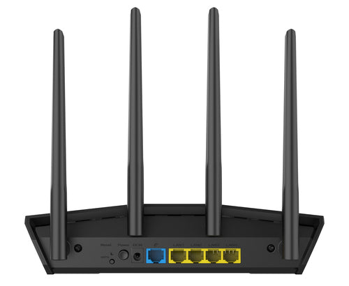 ASUS RT-AX1800S wireless router Gigabit Ethernet Dual-band (2.4 GHz / 5 GHz) Black ASUS