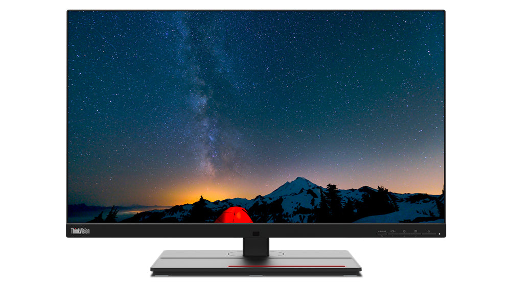 Lenovo ThinkVision P27u-20 computer monitor 68.6 cm (27") 3840 x 2160 pixels 4K Ultra HD LED Black - 62CBRAR6US