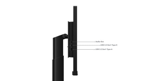 Lenovo ThinkVision P27u-20 68.6 cm (27") 3840 x 2160 pixels 4K Ultra HD LED Black - 62CBRAR6US LENOVO