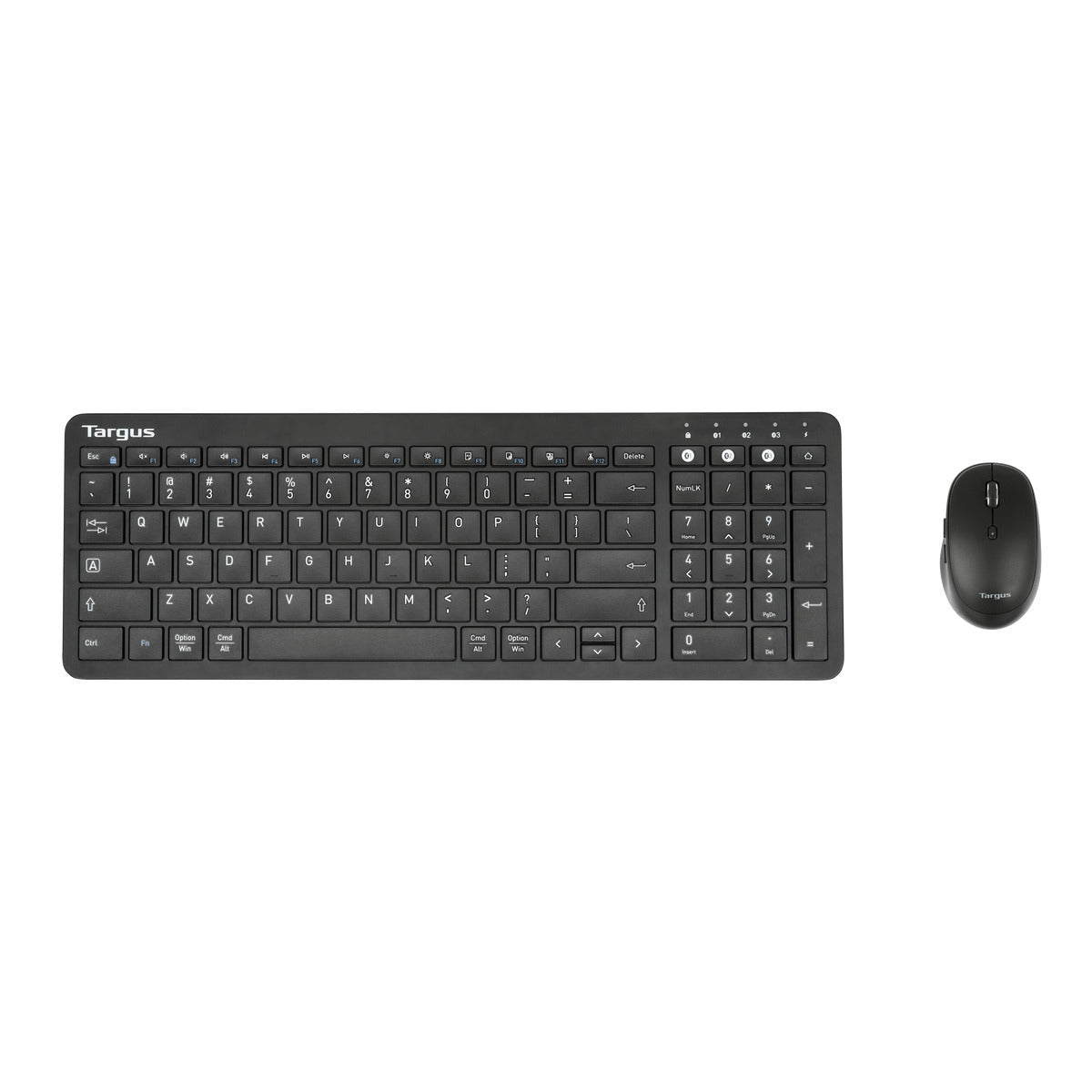 Targus AKM619AMUS keyboard Mouse included Universal Bluetooth QWERTY US English Black - AKM619AMUS