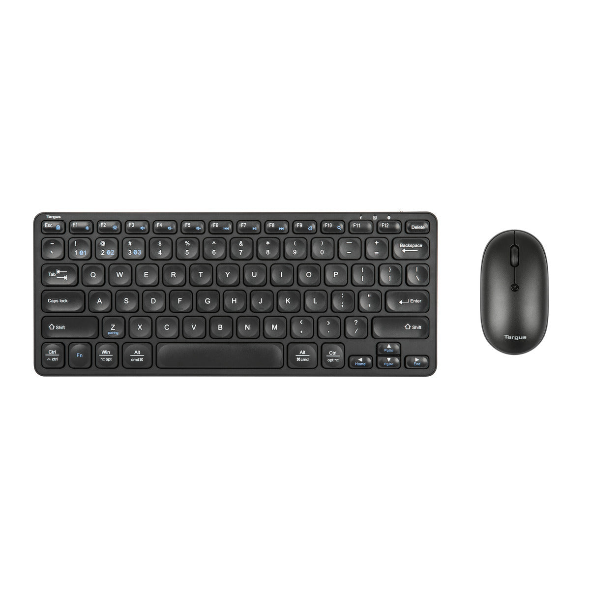 Targus AKM620AMUS keyboard Mouse included Universal Bluetooth QWERTY US English Black - AKM620AMUS
