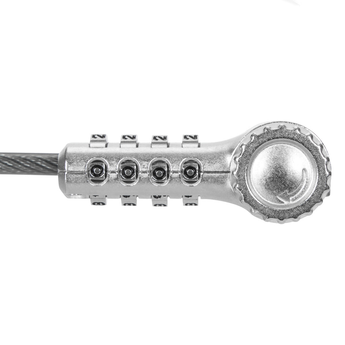 Targus ASP96RGLX cable lock Silver 2 m - ASP96RGLX