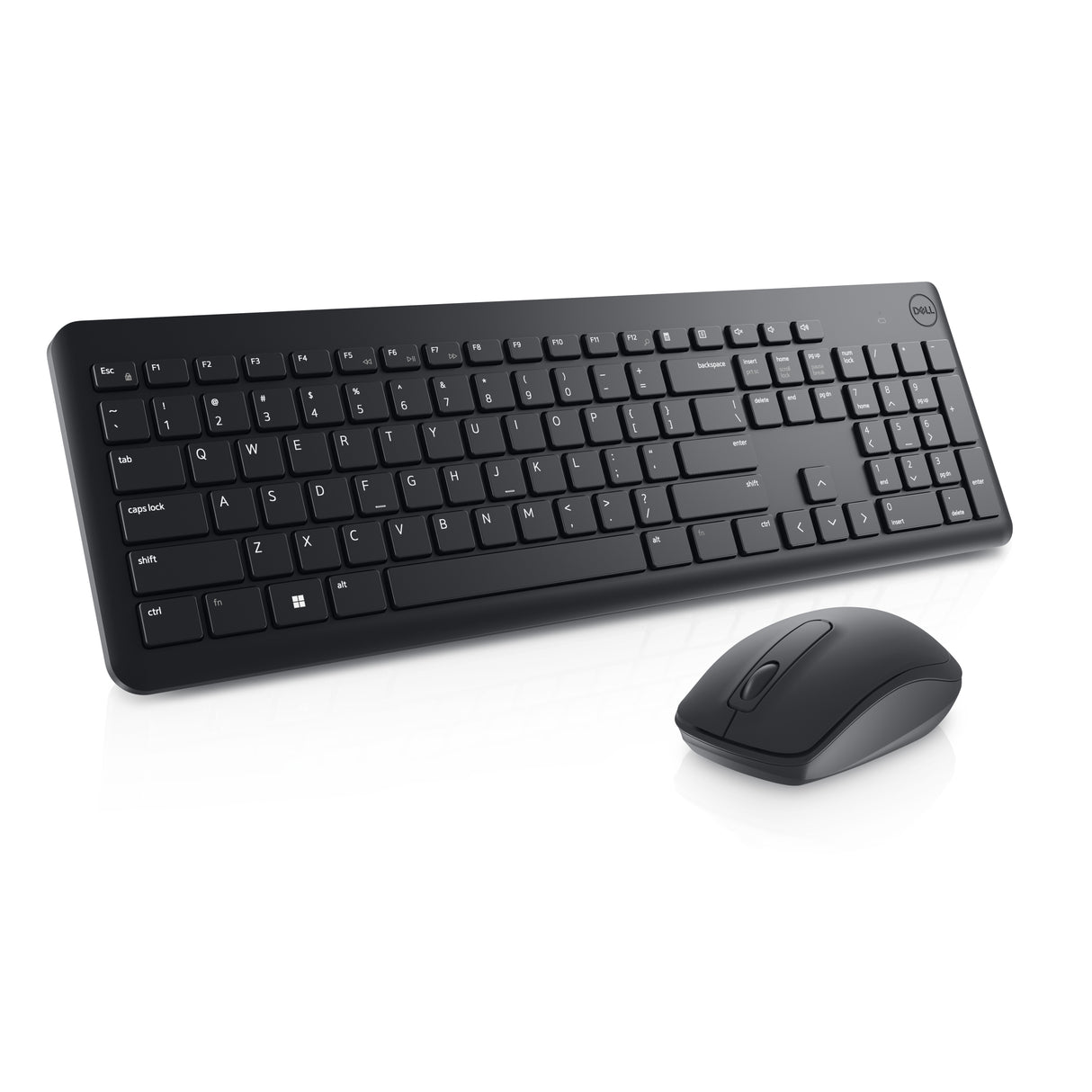 DELL KM3322W keyboard Mouse included Office RF Wireless US English Black - KM3322W-R-US DELL