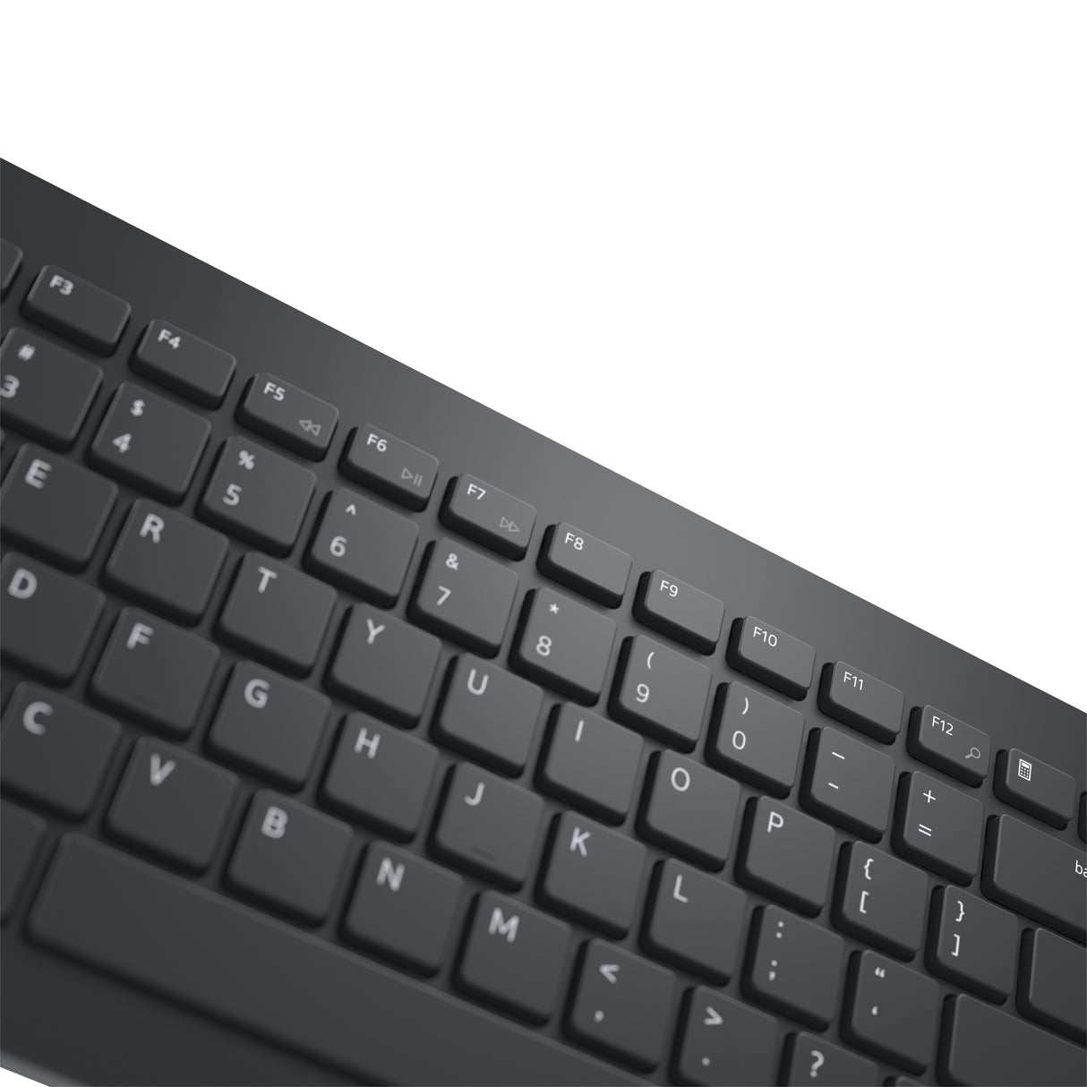 DELL KM3322W keyboard Mouse included Office RF Wireless US English Black - KM3322W-R-US DELL