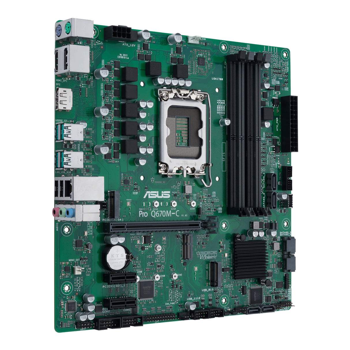 ASUS PRO Q670M-C-CSM Intel Q670 LGA 1700 micro ATX - PRO Q670M-C-CSM ASUS