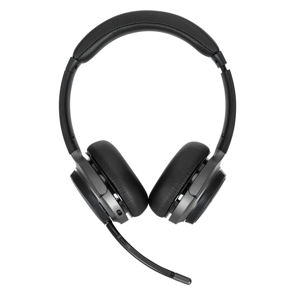 Targus AEH104TT headphones/headset Wired & Wireless Head-band Calls/Music USB Type-C Bluetooth Black - AEH104TT