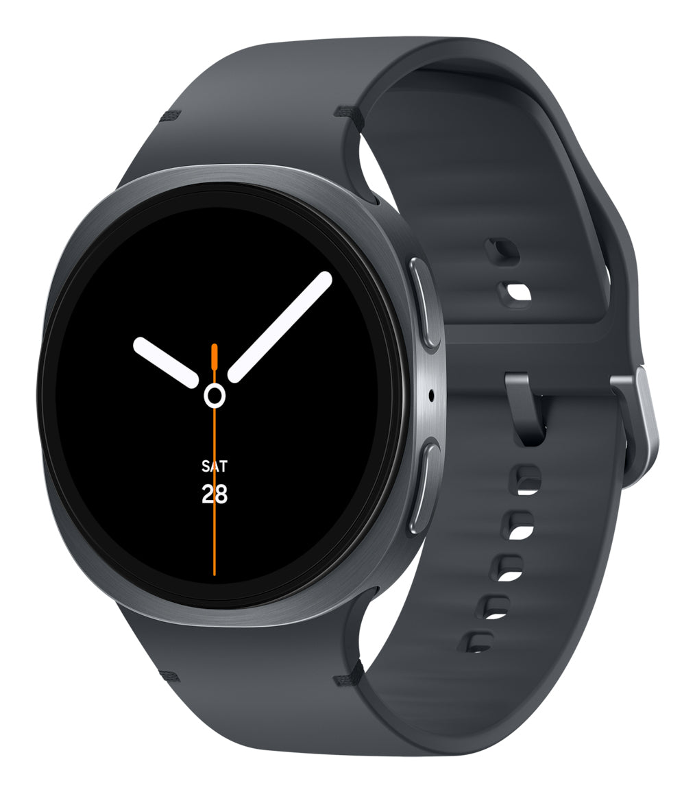 Samsung Galaxy Watch8 3.81 cm (1.5") AMOLED 44 mm Digital 480 x 480 pixels Touchscreen Graphite Wi-Fi GPS (satellite) - SM-L330NDAAXAA