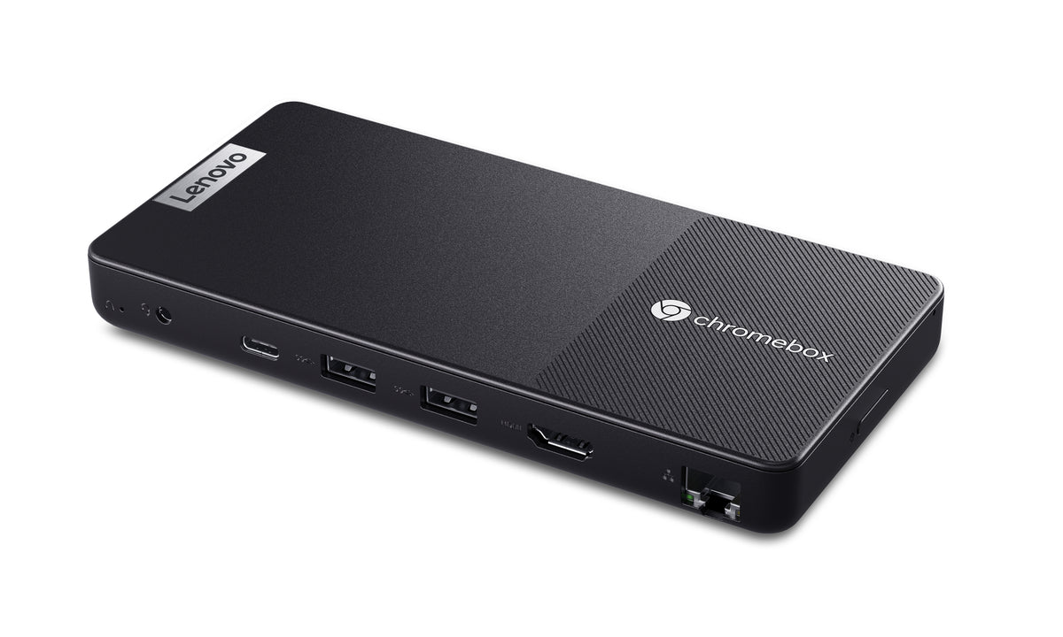 Lenovo Chromebox Micro Intel® Celeron® N4500 8 GB LPDDR4x-SDRAM 32 GB eMMC ChromeOS Black - 83F90000US