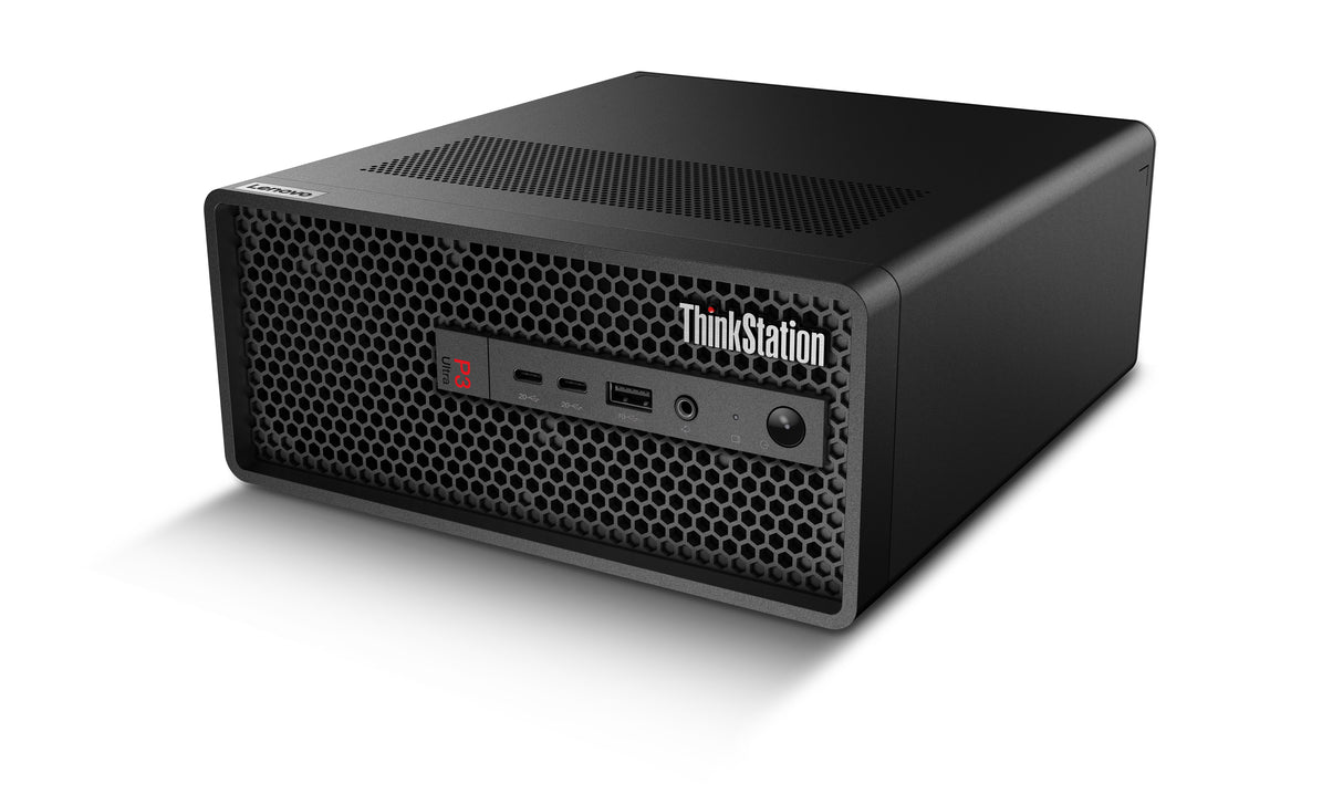 Lenovo ThinkStation P3 Ultra SFF Gen 2 Intel Core Ultra 9 285 32 GB DDR5-SDRAM 1 TB SSD NVIDIA RTX A1000 Windows 11 Pro Mini Tower Workstation Black - 30J50033US
