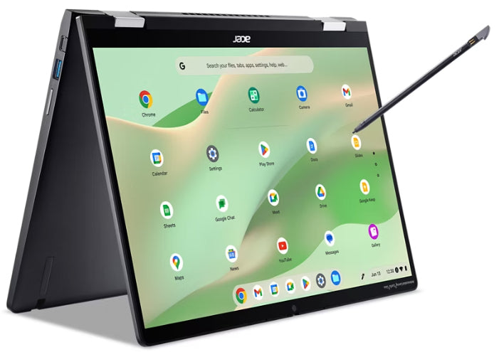 Acer Chromebook Enterprise Spin 714 CP714-2WN-3338 Intel® Core™ i3 i3-1315U 35.6 cm (14") Touchscreen Full HD 8 GB LPDDR4x-SDRAM 128 GB SSD Wi-Fi 6E (802.11ax) ChromeOS Grey - NX.KLCAA.001 ACER