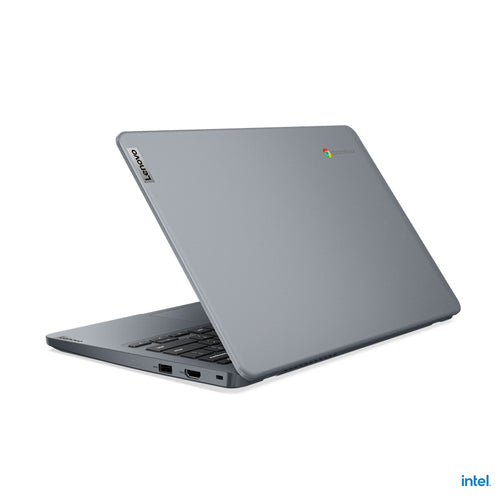 Lenovo 14e Chromebook 35.6 cm (14") Touchscreen Full HD Intel® N N100 4 GB LPDDR5-SDRAM 32 GB eMMC Wi-Fi 6E (802.11ax) ChromeOS Grey - 82W6000AUS