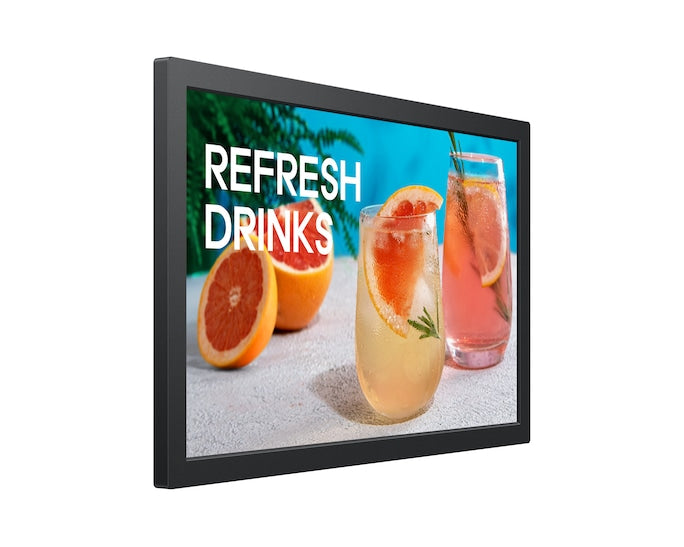 Samsung LH13QBCEBGBXZA Signage Display Digital A-board 33 cm (13") LED Wi-Fi 500 cd/m² Full HD Black Android 16/7 - QB13C