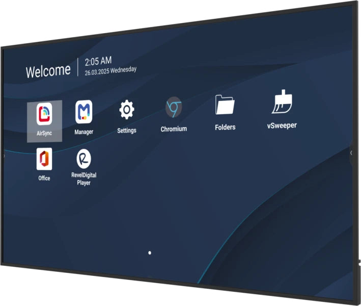 Viewsonic 86" 4K Professional Commercial Display with ProAV Integration - CDE8631