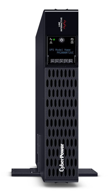 CyberPower Smart App Sinewave uninterruptible power supply (UPS) Line-Interactive 2 kVA 2000 W 8 AC outlet(s) - PR2000RT2UC