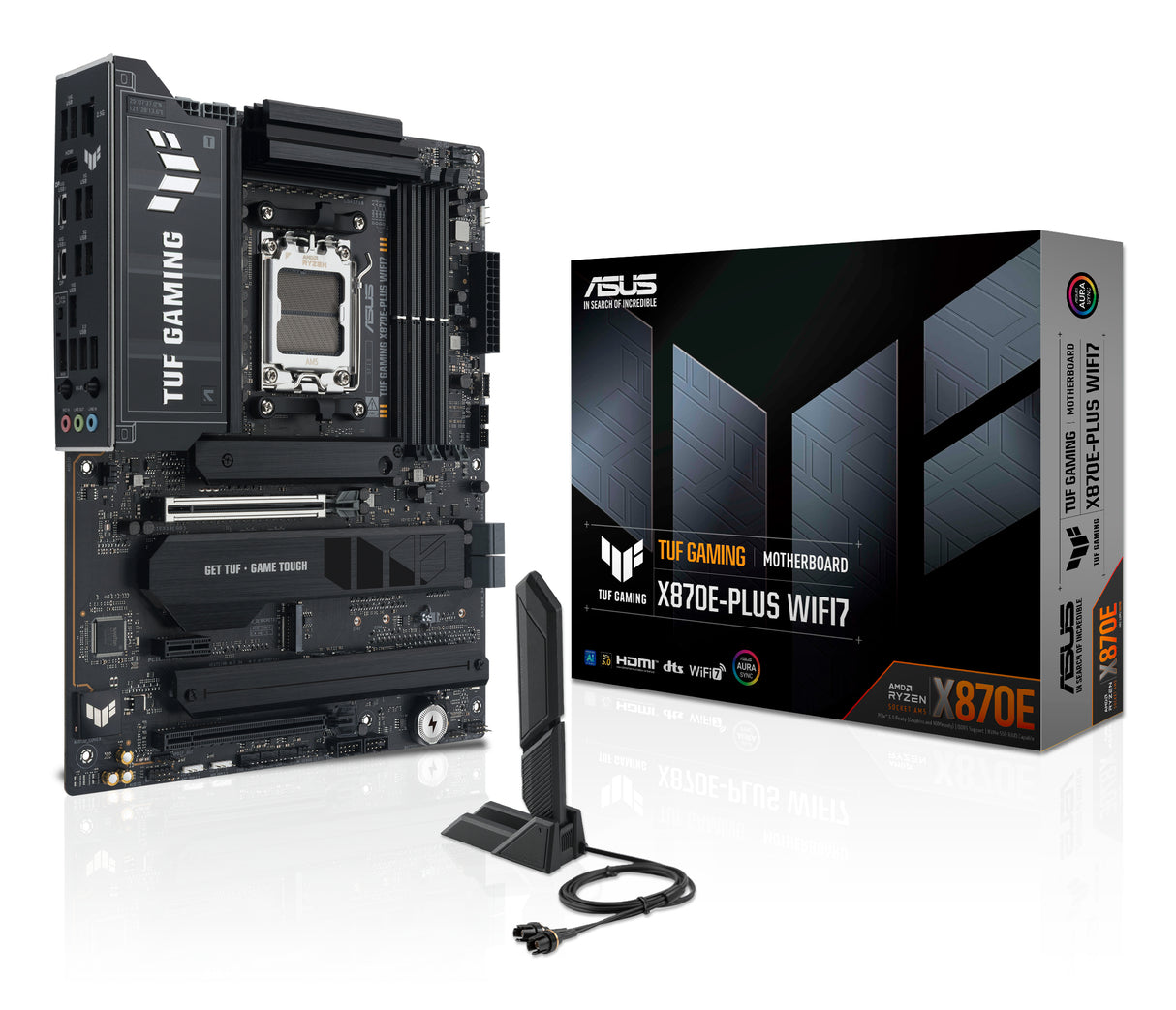 ASUS TUF GAMING X870E-PLUS WIFI7 AMD X870E Socket AM5 ATX - TUF GAMING X870E-PLUS WIFI7