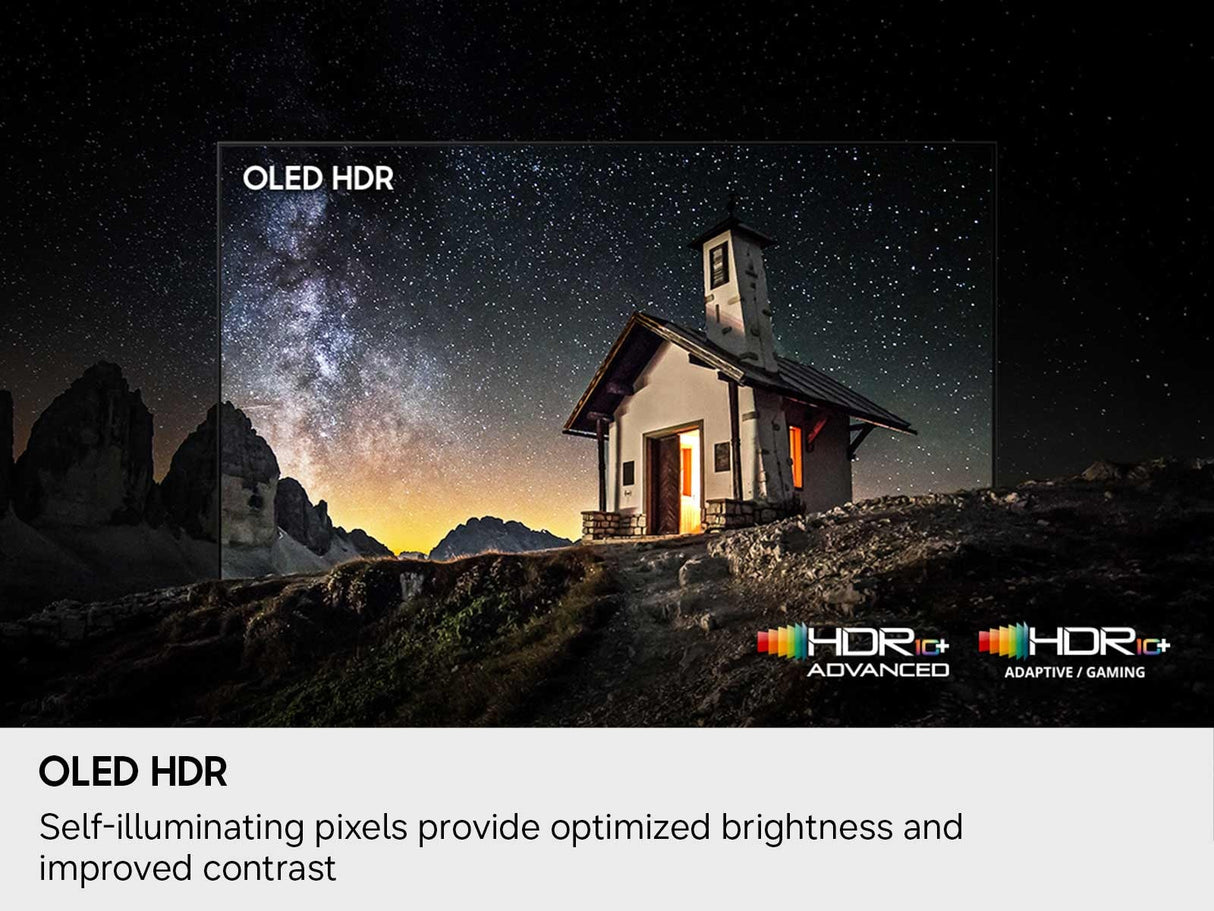 Samsung QN55S85HAEXZA TV 121.9 cm (48") 4K Ultra HD Smart TV Wi-Fi Black - QN55S85HAEXZA SAMSUNG