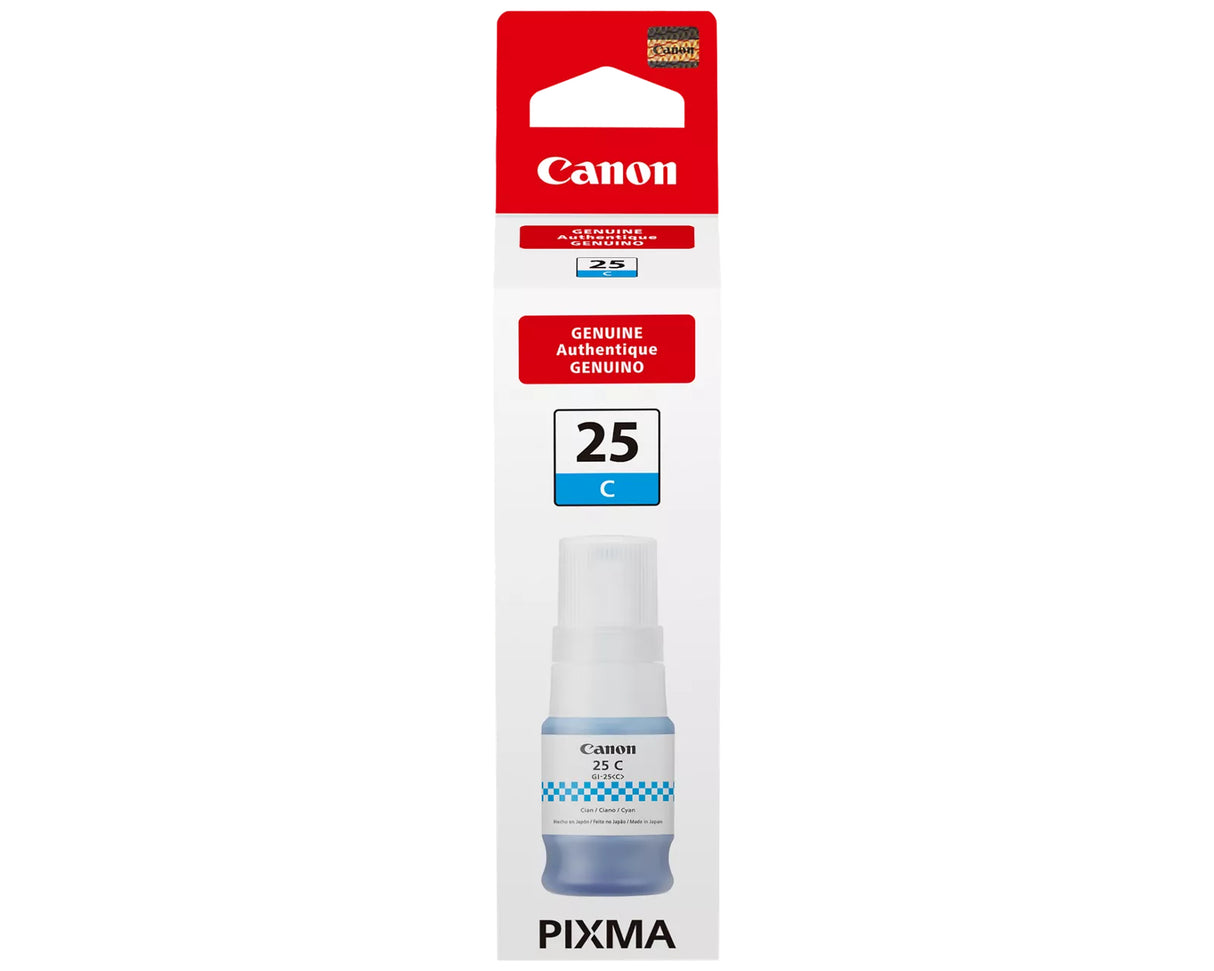 Canon GI-25 Cyan Ink Bottle - 6277C001
