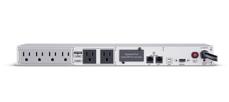 CyberPower PFC Sinewave uninterruptible power supply (UPS) Line-Interactive 0.5 kVA 300 W 6 AC outlet(s) - CP500PFCRM1U