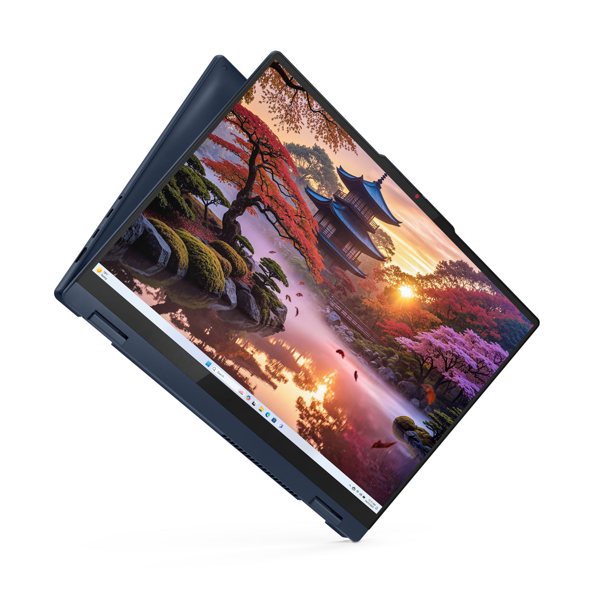 Lenovo IdeaPad 5 2-in-1 16AKP10 Copilot+ PC AMD Ryzen™ AI 7 350 Hybrid (2-in-1) 40.6 cm (16") Touchscreen WUXGA 16 GB LPDDR5x-SDRAM 1 TB SSD Wi-Fi 7 (802.11be) Windows 11 Home English Blue - 83KU0013US