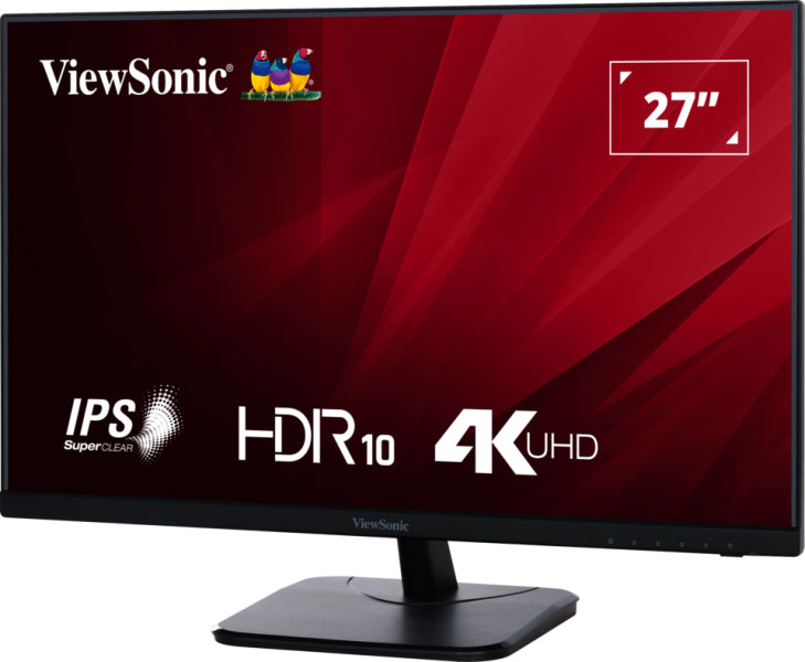 Viewsonic VA2756-4K-MHD computer monitor 68.6 cm (27") 3840 x 2160 pixels 4K Ultra HD LED Black - VA2756-4K-MHD