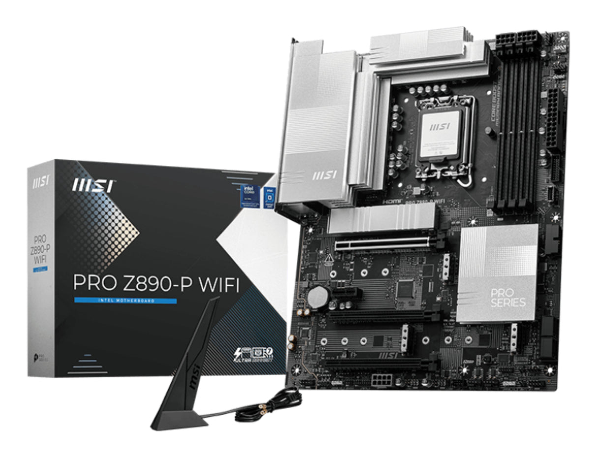 MSI PRO Z890-P WIFI motherboard Intel Z890 LGA 1851 (Socket V1) ATX - Z890PWIFI