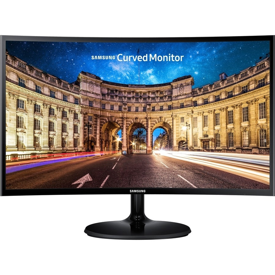 Samsung C27F390FHN computer monitor 68.6 cm (27") 1920 x 1080 pixels Full HD LED Black - C27F390FHN