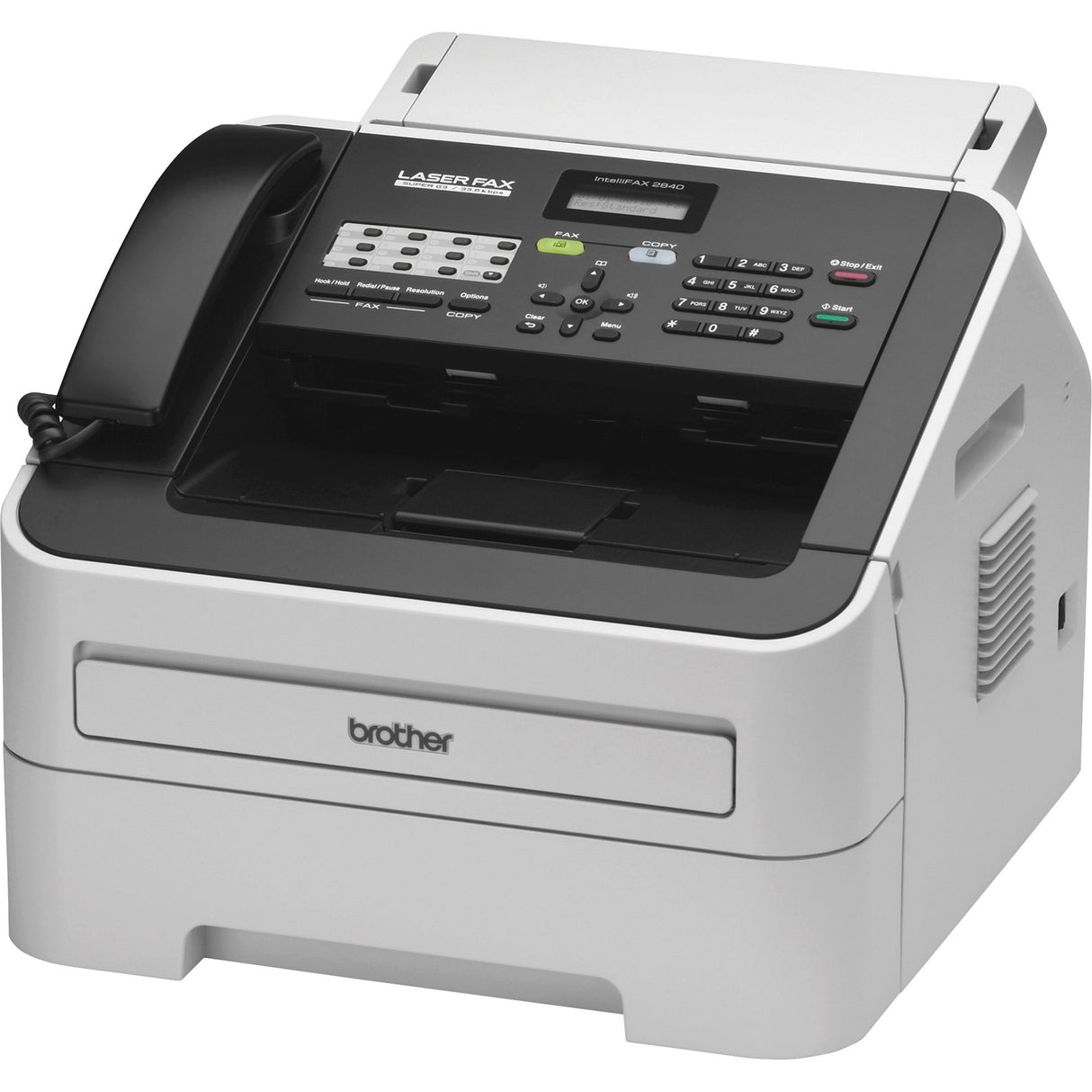 Brother FAX-2840 fax machine Laser 33.6 Kbit/s A4 Black, Grey - FAX2840