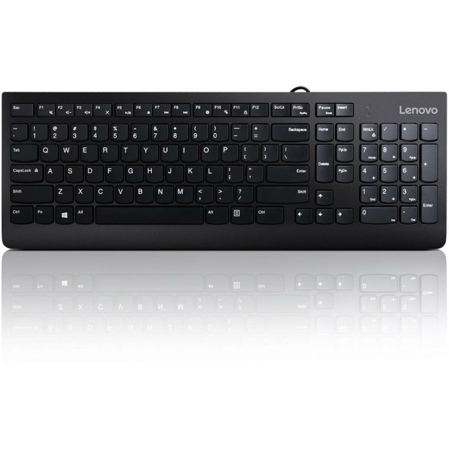 Lenovo 300 keyboard USB QWERTY English Black - GX30M39655 LENOVO