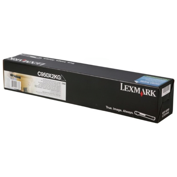 Lexmark C/X950, X952, X954 Black Toner Cartridge - C950X2KG LEXMARK