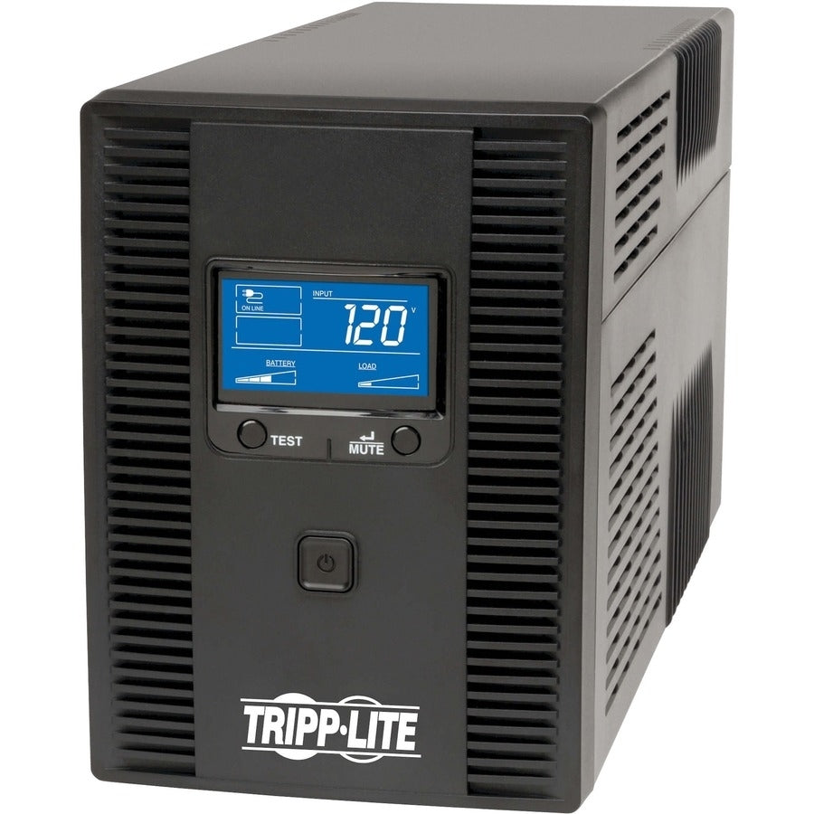 Tripp Lite OmniSmart LCD 120V 1500VA 810W Line-Interactive UPS, Tower, LCD display, USB port - OMNI1500LCDT