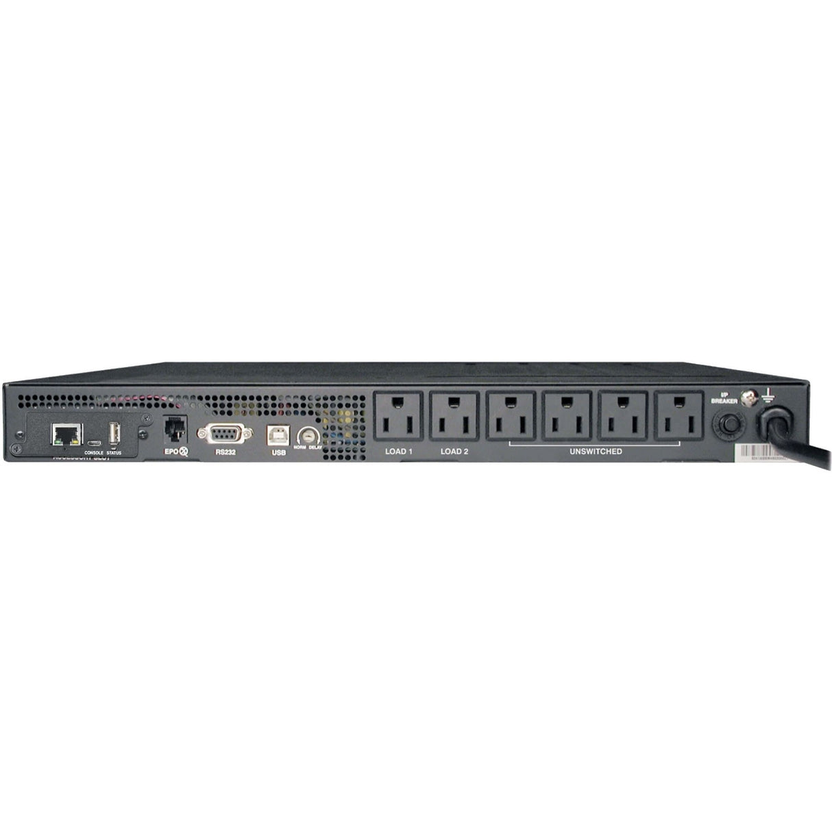 Tripp Lite SmartPro 120V 1kVA 800W Line-Interactive Sine Wave UPS, 1U Rack, WEBCARDLX Network Interf - SMART1000RM1UN