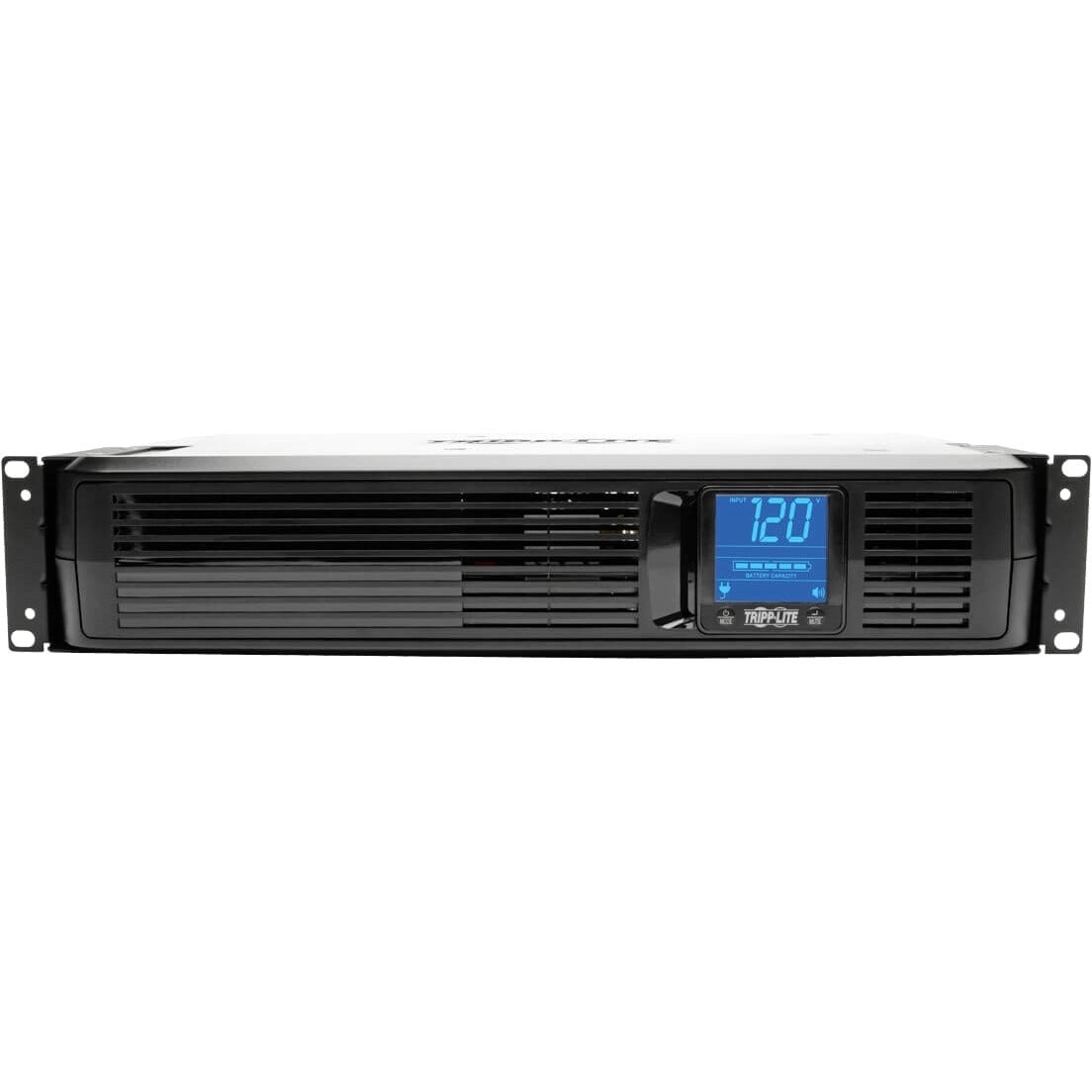 Tripp Lite SmartPro LCD 120V 1.5kVA 900W Line-Interactive UPS, 2U Rack/Tower, LCD Display, USB, DB9  - SMART1500LCD