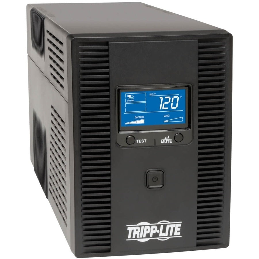 Tripp Lite SmartPro LCD 120V 1500VA 900W Line-Interactive UPS, Tower, LCD Display, USB - SMART1500LCDT