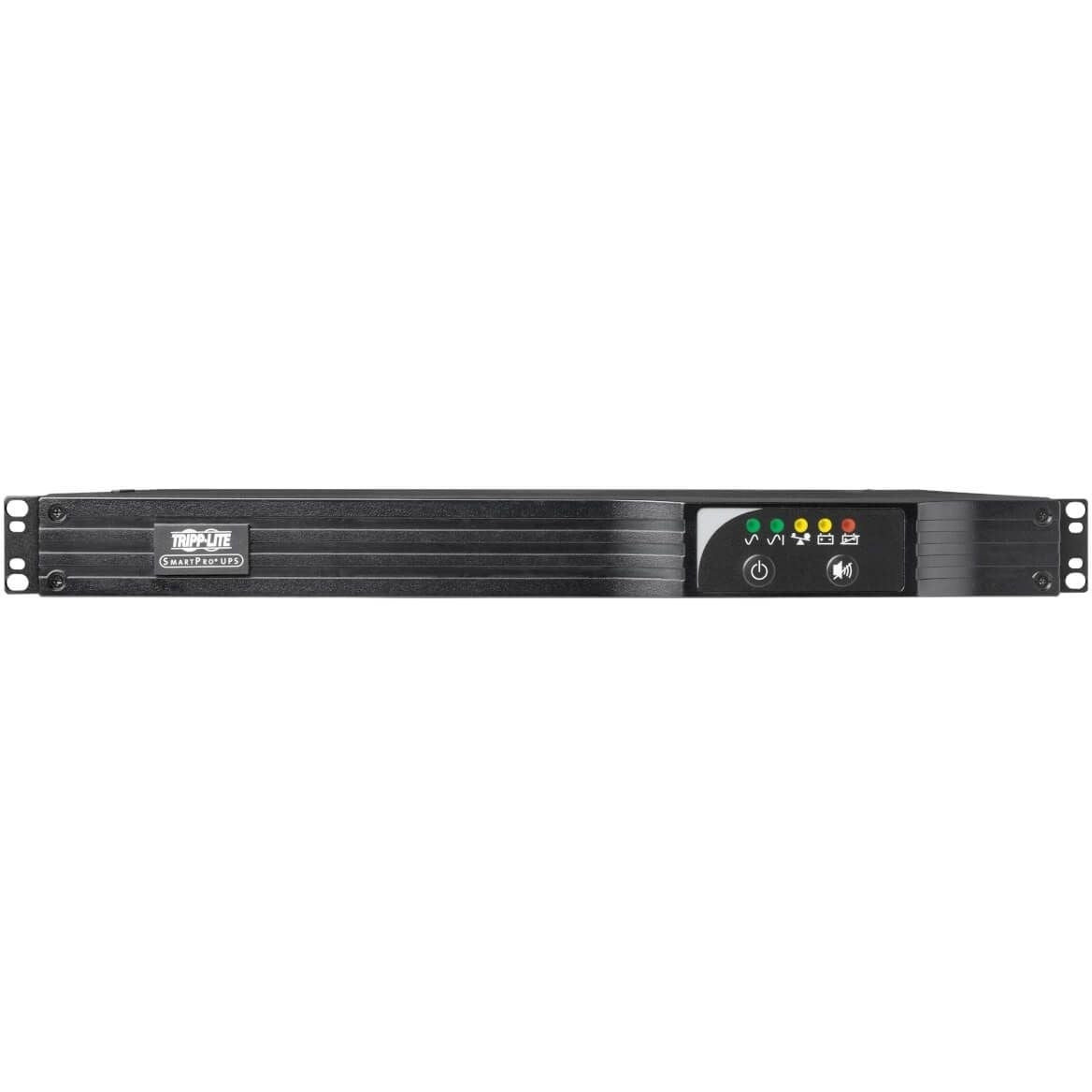 Tripp Lite SmartPro 120V 500VA 300W Line-Interactive UPS, SNMP, Webcard, 1U Rack/Tower, USB, DB9 Ser - SMART500RT1U