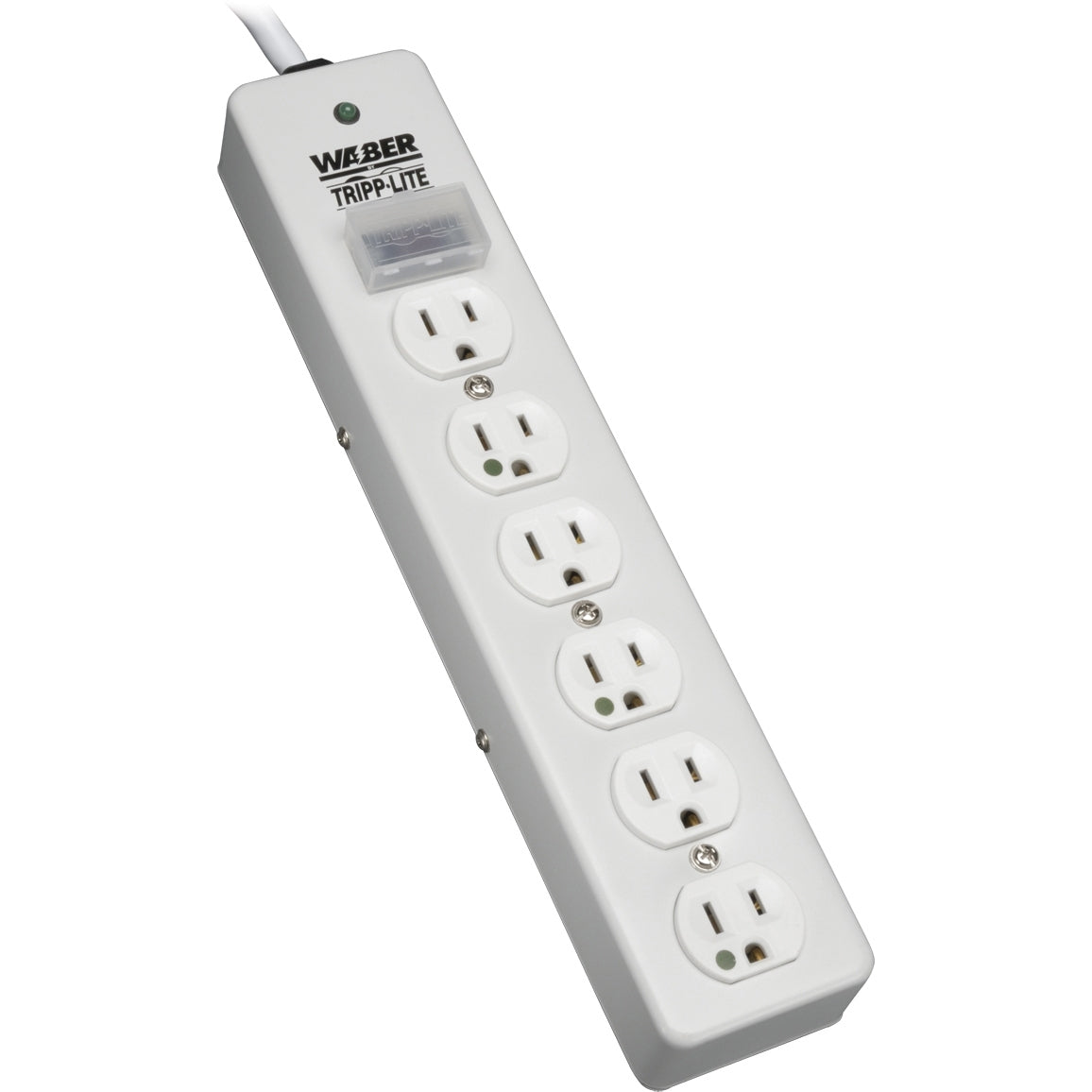 Tripp Lite Hospital-Grade Surge Protector Outlets 120V (1.83 m) Cord - SPS606HGRA