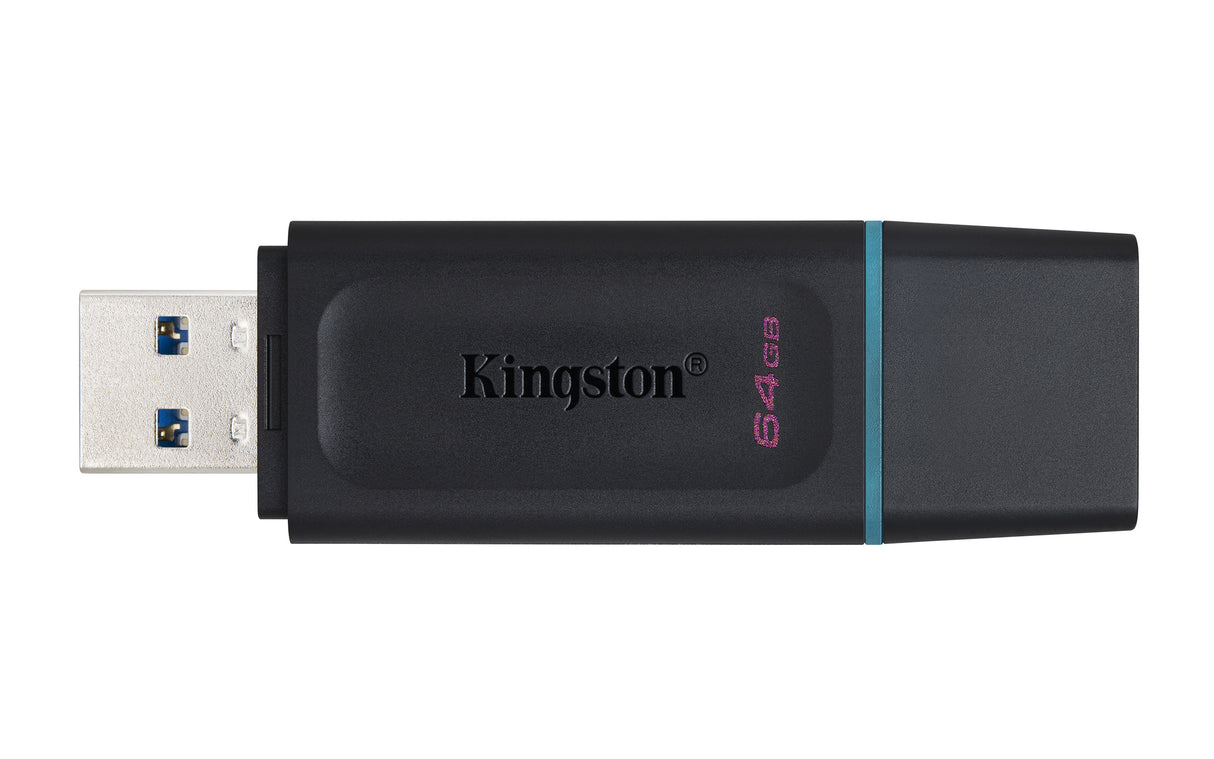 Kingston Technology DataTraveler ® Exodia (Black + Teal) 2 Pieces - USB 3.2 Flash Drive - DTX/64GB-2P