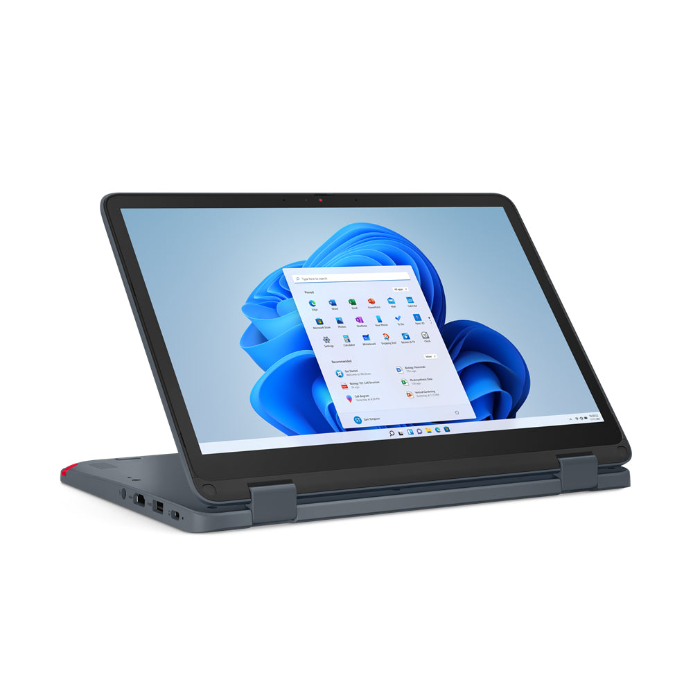 Lenovo 500w Yoga Gen 4 Intel® N N100 Hybrid (2-in-1) 31 cm (12.2") Touchscreen WUXGA 4 GB LPDDR5-SDRAM 128 GB SSD Wi-Fi 6 (802.11ax) Windows 11 Pro Academic US English Grey - 82VQ000EUS