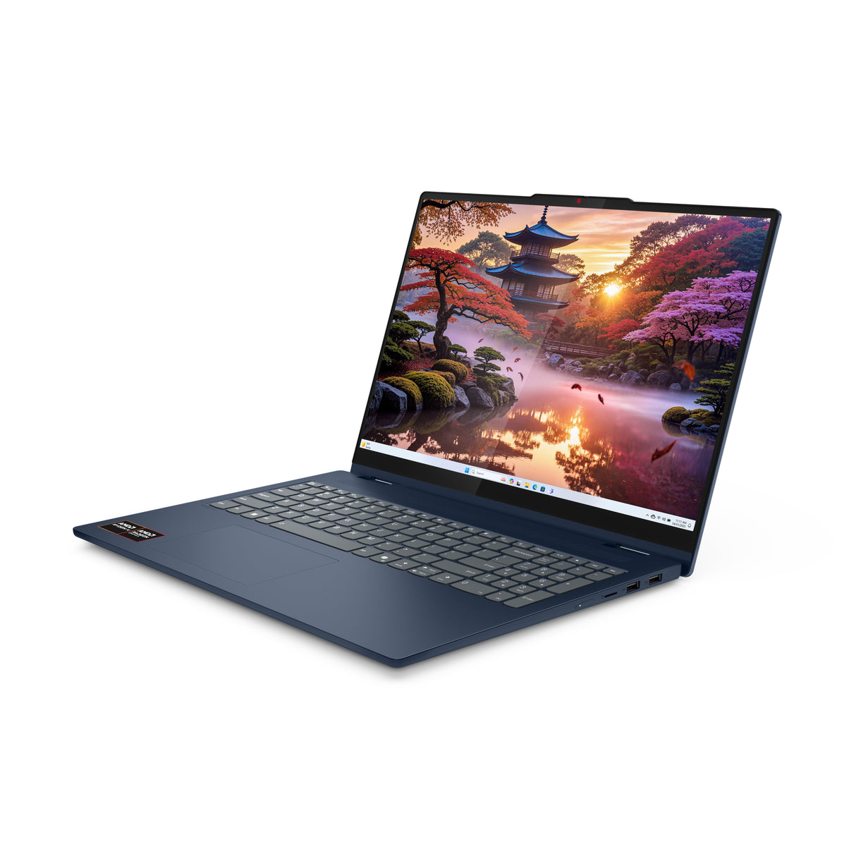 Lenovo IdeaPad 5 2-in-1 16AKP10 Copilot+ PC AMD Ryzen™ AI 7 350 Hybrid (2-in-1) 40.6 cm (16") Touchscreen WUXGA 16 GB LPDDR5x-SDRAM 1 TB SSD Wi-Fi 7 (802.11be) Windows 11 Home English Blue - 83KU0013US