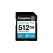 Kingston Technology Canvas Go! Plus 512GB SDXC Canvas Go Plus Gen4 200MB/s C10 UHS-I U3 V30 - SDG4/512GB
